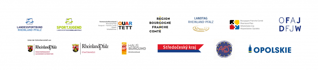 Logoleiste Sport verbindet Europa