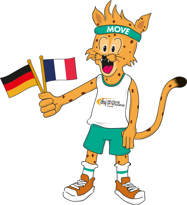 Movelino_flagge_deutschland_frankreich Movelino mit deutscher und französischer Flagge